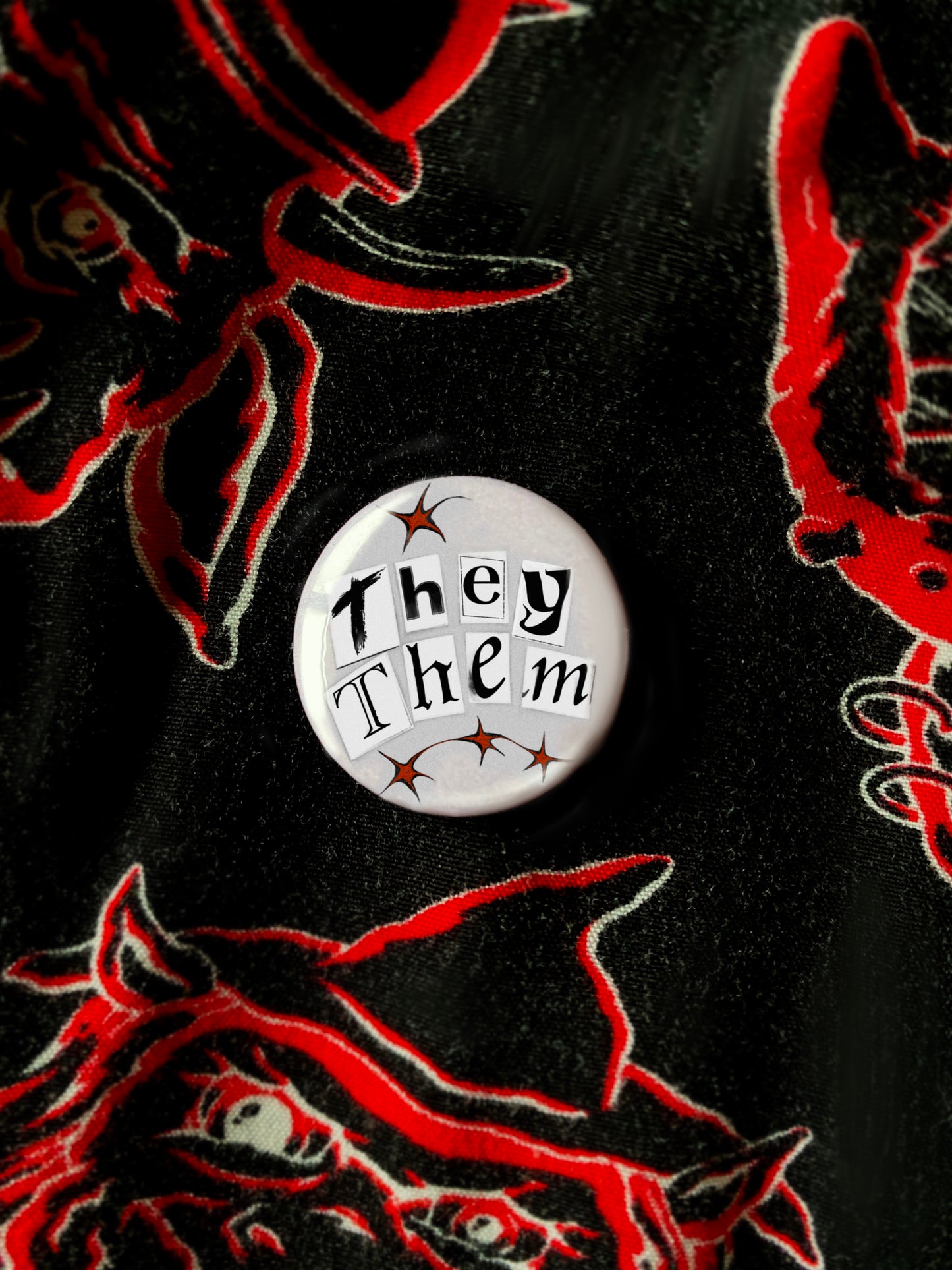 They/Them Pronoun Badge