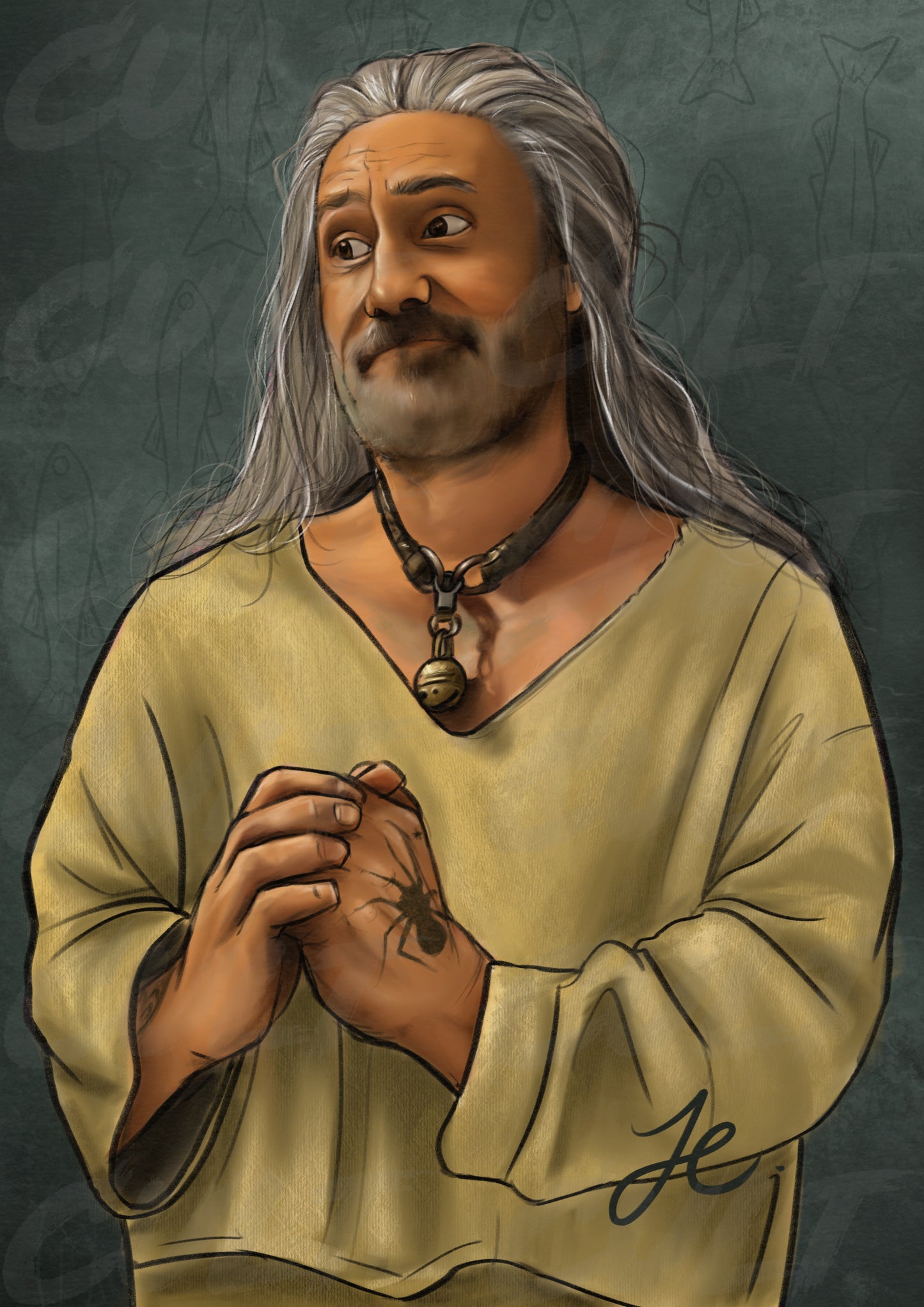 Ed The Fisherman Print (A5 + A4) | Our Flag Means Death