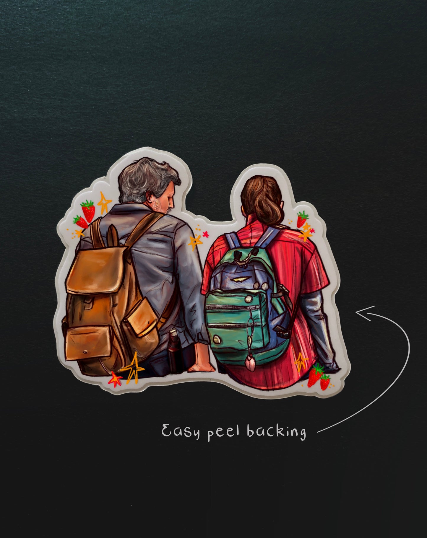 Joel and Ellie Sticker | The Last of Us