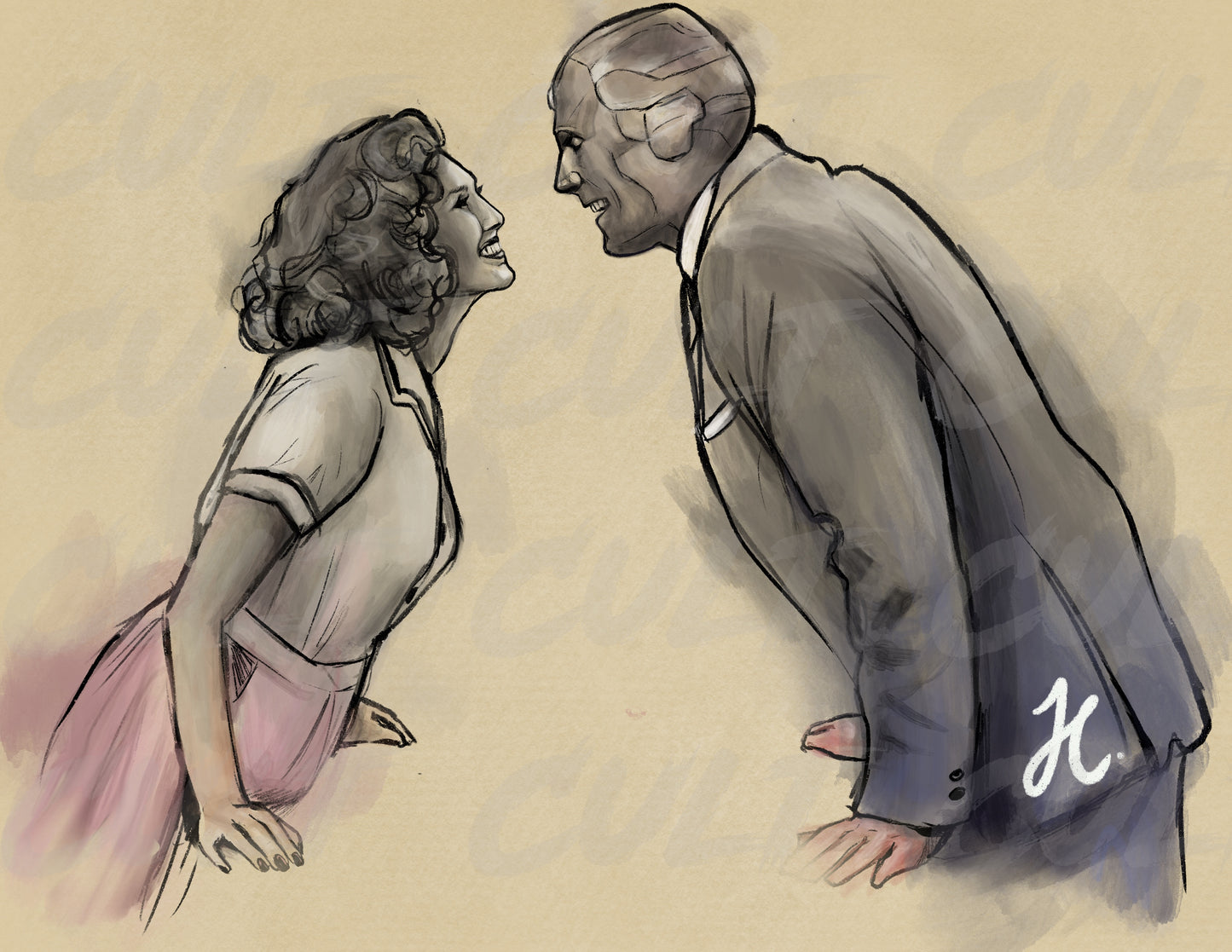 WandaVision Print (A4) | Marvel