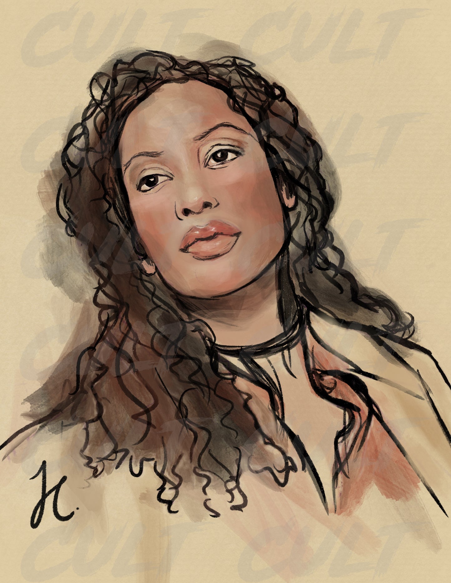 Zoë Washburne Print (A4) | Firefly