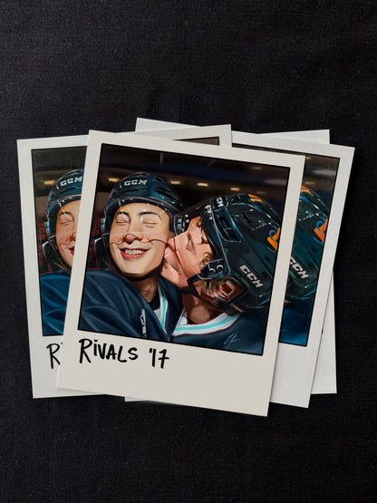 Shane and Ilya Polaroid Print | Heated Rivalry