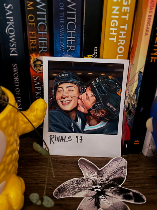 Shane and Ilya Polaroid Print | Heated Rivalry