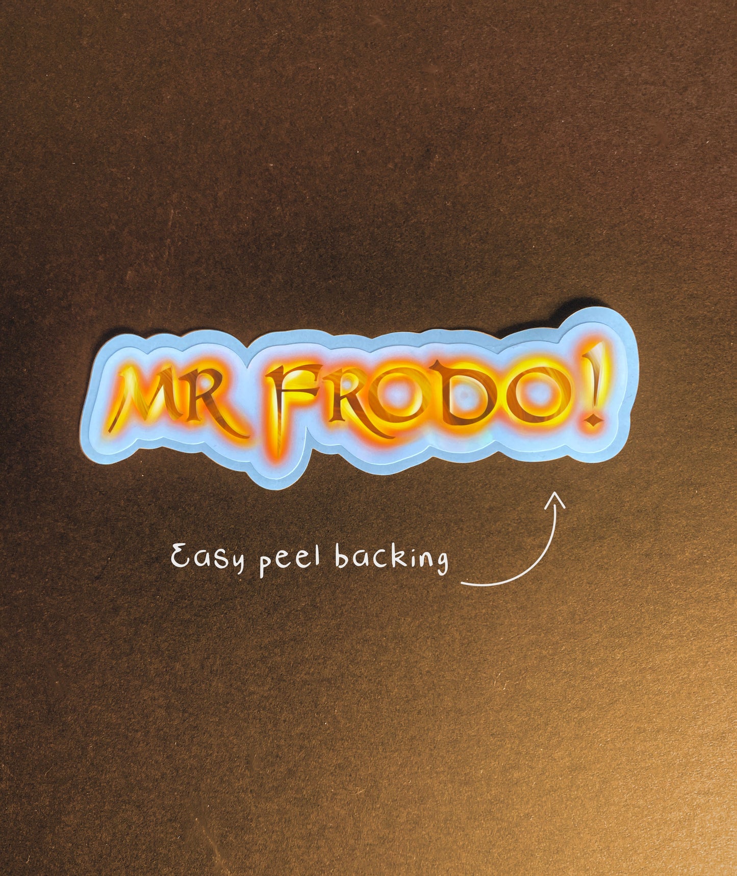 Mr Frodo! Sticker (Rainbow Vinyl) | The Lord of The Rings