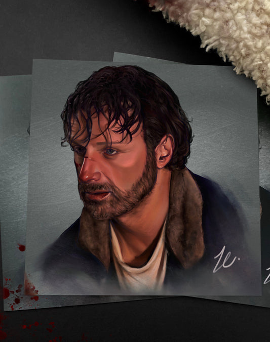 Rick Grimes Print | The Walking Dead