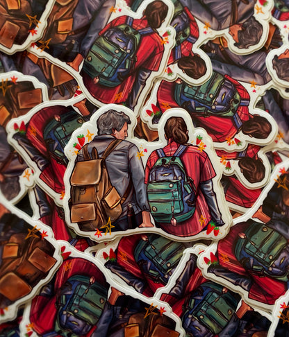 Joel and Ellie Sticker | The Last of Us