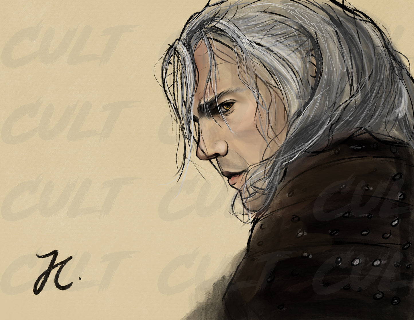 The Butcher of Blaviken Print (A4) | The Witcher