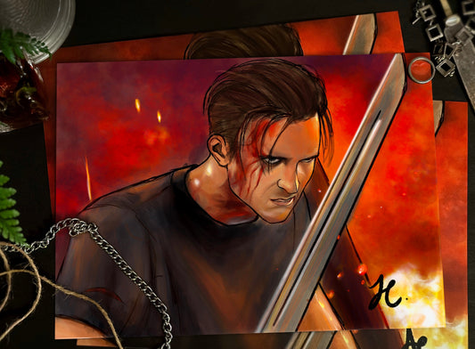 Rafe Adler Print (A4) | Uncharted LIMITED EDITION